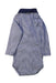 A Blue Long Sleeve Bodysuits from Petit Bateau in size 3-6M for boy. (Back View)
