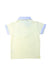 A Yellow Short Sleeve Polos from Chickeeduck in size 4T for boy. (Back View)