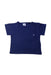 A Navy Short Sleeve T Shirts from Petit Bateau in size 6-12M for neutral. (Front View)