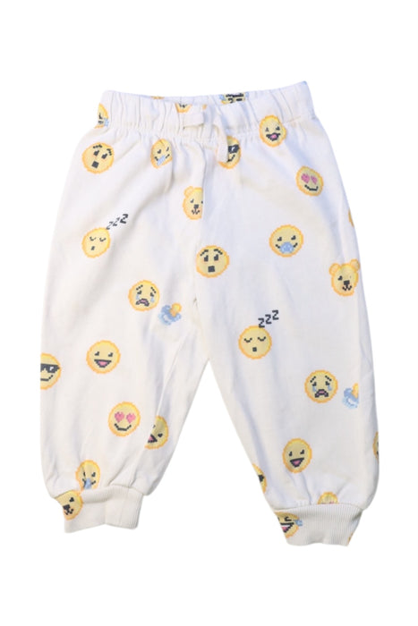 A White Sweatpants from Molo in size 6-12M for neutral. (Front View)