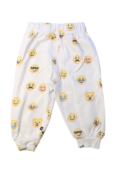 A White Sweatpants from Molo in size 6-12M for neutral. (Back View)