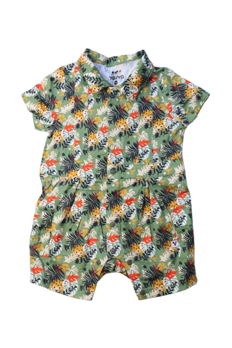 A Multicolour Short Sleeve Rompers from Vauva in size 3-6M for girl. (Front View)
