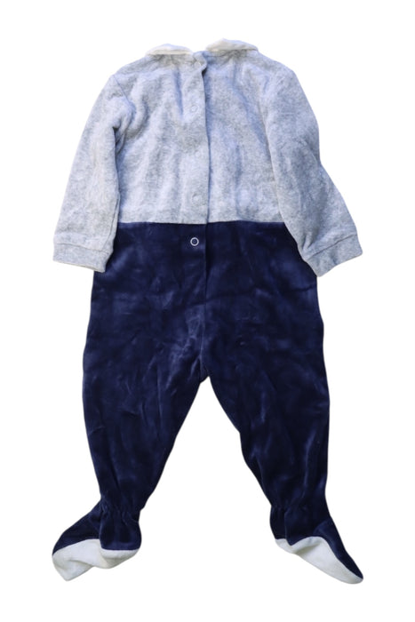 A Grey Long Sleeve Rompers from Chicco in size 6-12M for boy. (Back View)