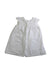 A White Sleeveless Dresses from Bonpoint in size 12-18M for girl. (Front View)