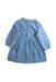 A Blue Long Sleeve Dresses from Stella McCartney in size 6-12M for girl. (Back View)