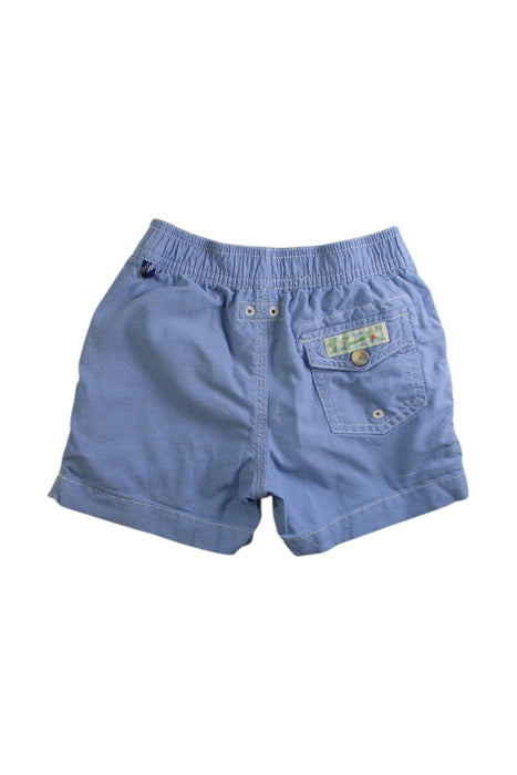 A Blue Swim Shorts from Crewcuts in size 3T for boy. (Back View)