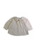 A Ivory Long Sleeve Tops from Soor Ploom in size 12-18M for girl. (Front View)