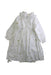A White Long Sleeve Dresses from Jacadi in size 2T for girl. (Back View)