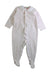 A White Onesies from Bonpoint in size 6-12M for girl. (Front View)
