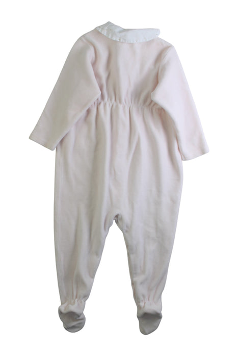 A White Onesies from Bonpoint in size 6-12M for girl. (Back View)