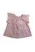 A Pink Sleeveless Shirts from Bonpoint in size 12-18M for girl. (Back View)