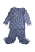 A Navy Pyjama Sets from The Little White Company in size 3T for boy. (Back View)