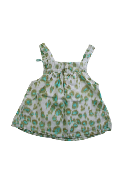 A Multicolour Sleeveless Tops from Velveteen in size 6-12M for girl. (Back View)