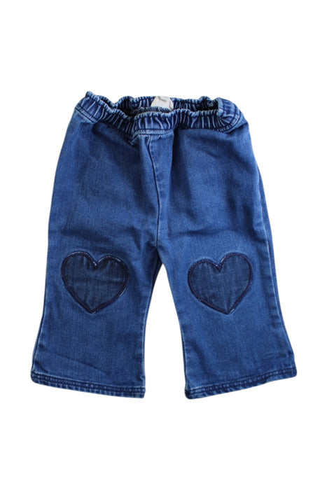 A Blue Jeans from Louis Louise in size 6-12M for girl. (Front View)