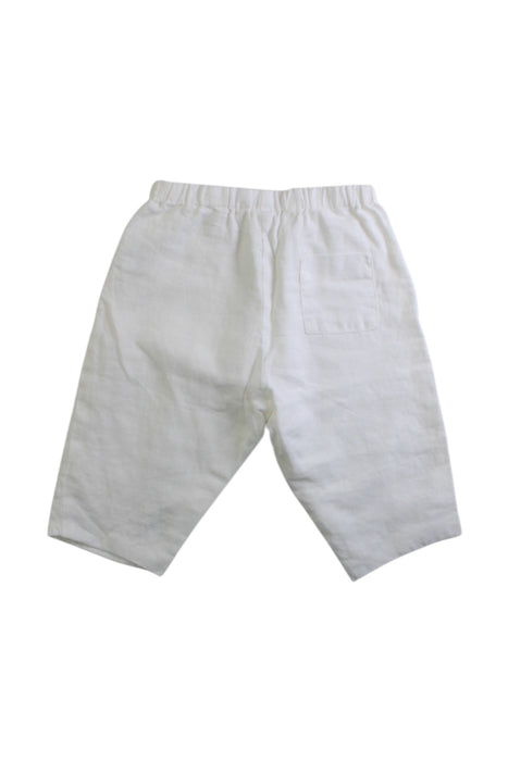 A White Casual Pants from Bonpoint in size 3-6M for neutral. (Back View)