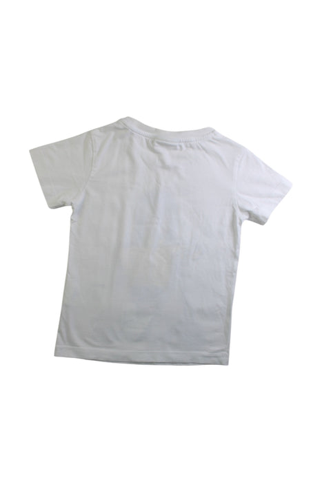 A White Short Sleeve T Shirts from Fendi in size 4T for boy. (Back View)