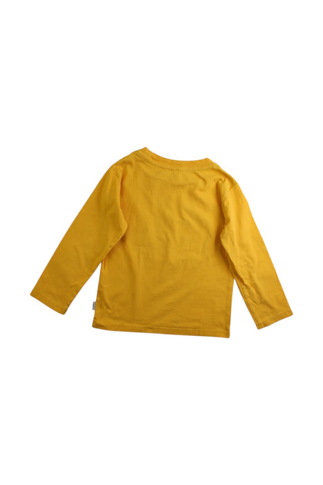 A Yellow Long Sleeve T Shirts from Paul Smith in size 3T for boy. (Back View)