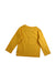 A Yellow Long Sleeve T Shirts from Paul Smith in size 3T for boy. (Back View)