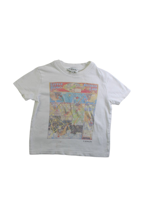 A Multicolour Short Sleeve T Shirts from Lanvin Petite in size 4T for boy. (Front View)