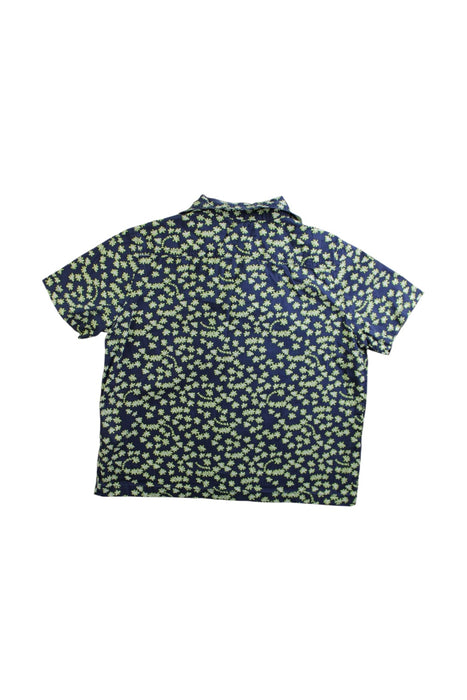 A Blue Short Sleeve Shirts from Bonpoint in size 4T for boy. (Back View)