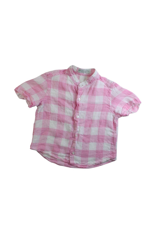A Pink Short Sleeve Shirts from Bottega Egnazia in size 4T for boy. (Front View)