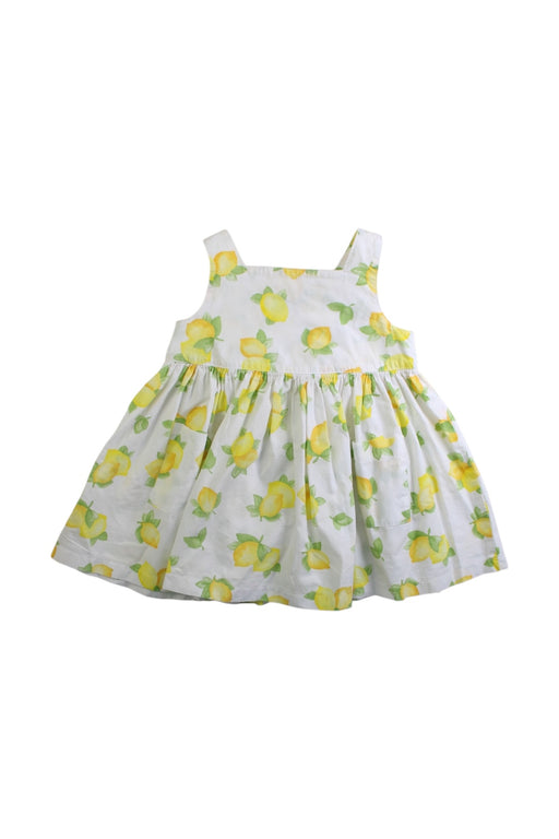 A White Sleeveless Dresses from Confiture in size 12-18M for girl. (Front View)