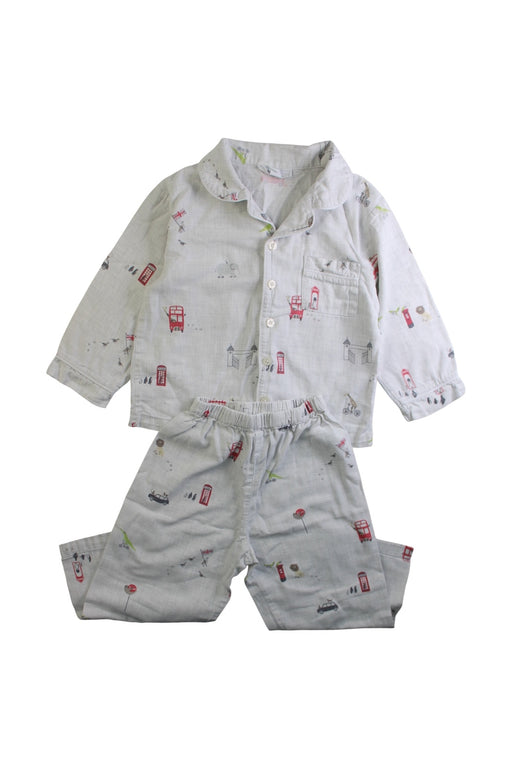 A Multicolour Pyjama Sets from The Little White Company in size 2T for boy. (Front View)