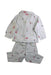 A Multicolour Pyjama Sets from The Little White Company in size 2T for boy. (Back View)