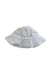 A White Sun Hats from Petit Bateau in size 12-18M for girl. (Front View)