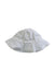 A White Sun Hats from Petit Bateau in size 12-18M for girl. (Front View)