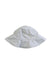 A White Sun Hats from Petit Bateau in size 12-18M for girl. (Back View)