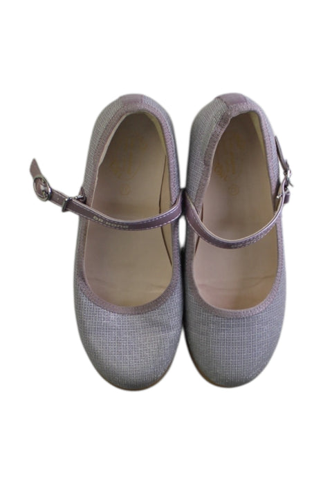 A Grey Flats from Dr. Kong in size 6T for girl. (Back View)