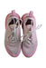 A Pink Sneakers from Nike in size 7Y for girl. (Back View)