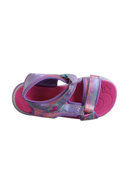 A Multicolour Sandals from Skechers in size 7Y for girl. (Front View)