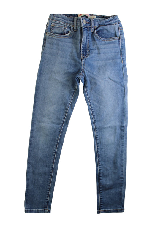 A Blue Jeans from Levi's in size 7Y for girl. (Front View)