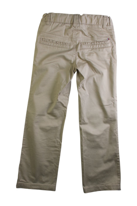 A Beige Casual Pants from Tommy Hilfiger in size 6T for girl. (Back View)
