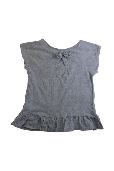 A Grey Short Sleeve Tops from Roxy in size 6T for girl. (Back View)