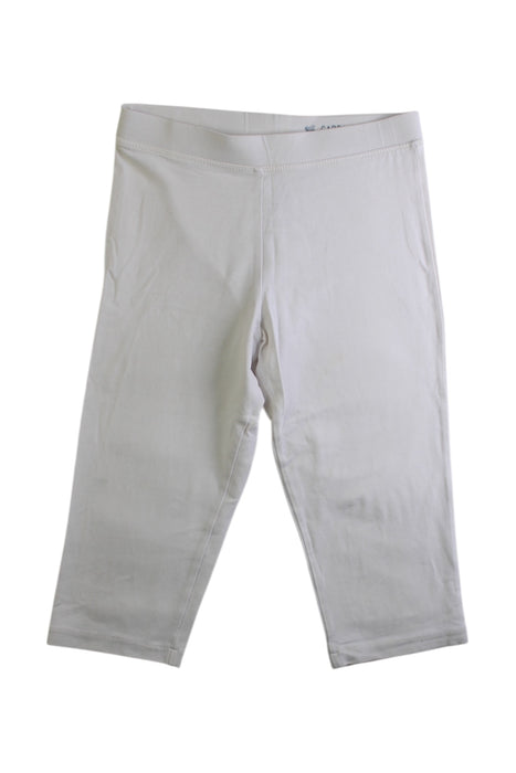 A White Leggings from Crewcuts in size 8Y for girl. (Front View)
