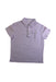 A Purple Short Sleeve Polos from Nicholas & Bears in size 6T for girl. (Front View)