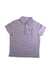 A Purple Short Sleeve Polos from Nicholas & Bears in size 6T for girl. (Front View)