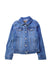 A Blue Lightweight Jackets from Levi's in size 5T for boy. (Front View)