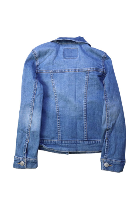 A Blue Lightweight Jackets from Levi's in size 5T for boy. (Back View)