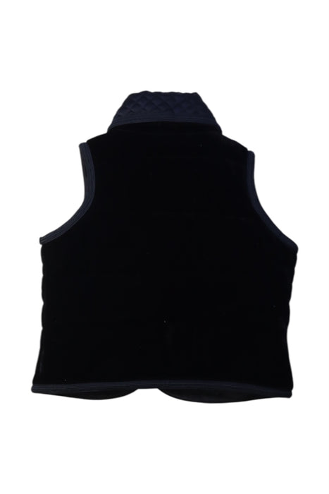 A Black Dress Up Vests from Ralph Lauren in size 4T for girl. (Back View)