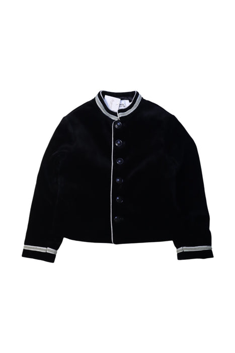 A Black Blazers from Bonpoint in size 4T for girl. (Front View)
