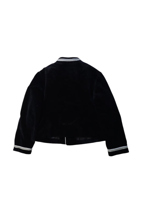 A Black Blazers from Bonpoint in size 4T for girl. (Back View)
