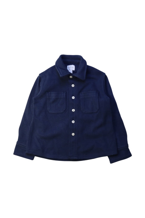 A Navy Lightweight Jackets from Crewcuts in size 3T for boy. (Front View)