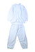 A White Pants Sets from Emile et Rose in size 6-12M for girl. (Back View)