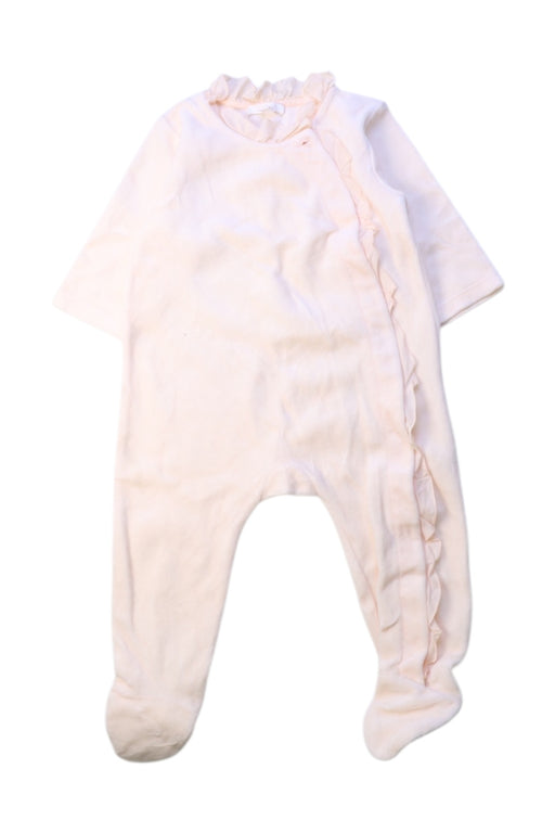 A Pink Onesies from Chloe in size 6-12M for girl. (Front View)