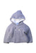 A Grey Puffer/Quilted Coats & Outerwear from Jacadi in size 6-12M for girl. (Front View)