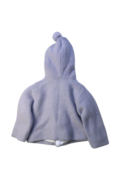 A Grey Puffer/Quilted Coats & Outerwear from Jacadi in size 6-12M for girl. (Back View)